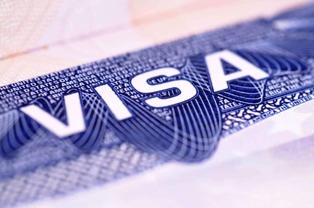 Tipos de visto americano